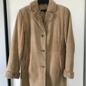 Giacca Beige Genuine Leather Jacket Large